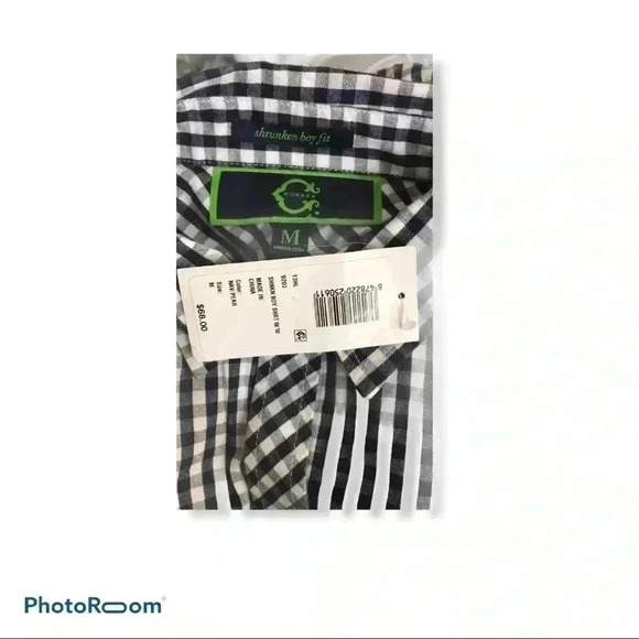 C. Wonder Checkered Button Front Size M—B2 - Picture 4 of 5